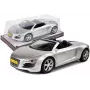 LEAN TOYS Žaislinis automobilis Kabrioletas Sidabrinis 1:18