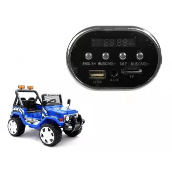 LEAN CARS Jeep S618 vaikiškas automobilis su baterija ir nuotolinio valdymo pultu