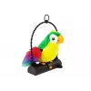LEAN TOYS Parrot Chatterbox Bird Repeats Words Moves Wings LED Lights Green