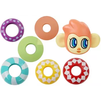LEAN TOYS Educational Monkey Pyramid with Sounds, Learning Numbers