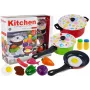 LEAN TOYS Virtuvės rinkinys Indai Maistas 22 vnt.