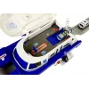 LEAN TOYS Policinis transportinis laivas su automobiliais, garsais ir šviesomis