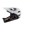 LEATT MTB Enduro 2.0 V23 Dviračio Šalmas su Nuimamu Smakro Apsaugu, Dydis L (59-63 cm), Baltas