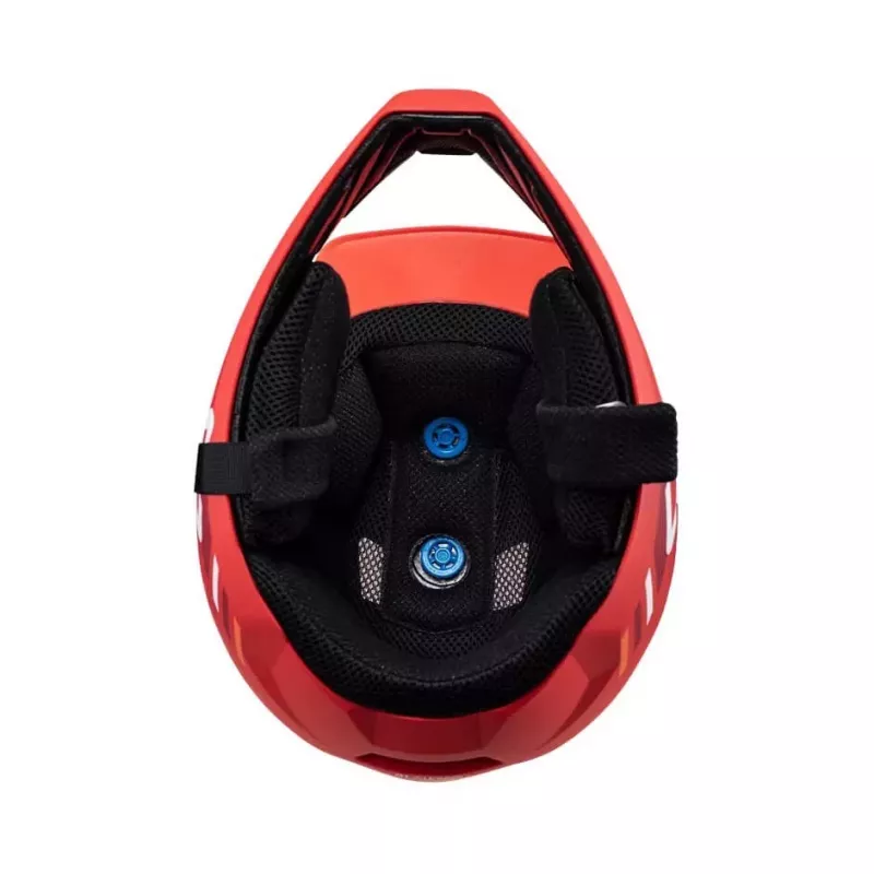LEATT MTB Gravity 1.0 V24 Full-Face Cycling Helmet, Size L, Red