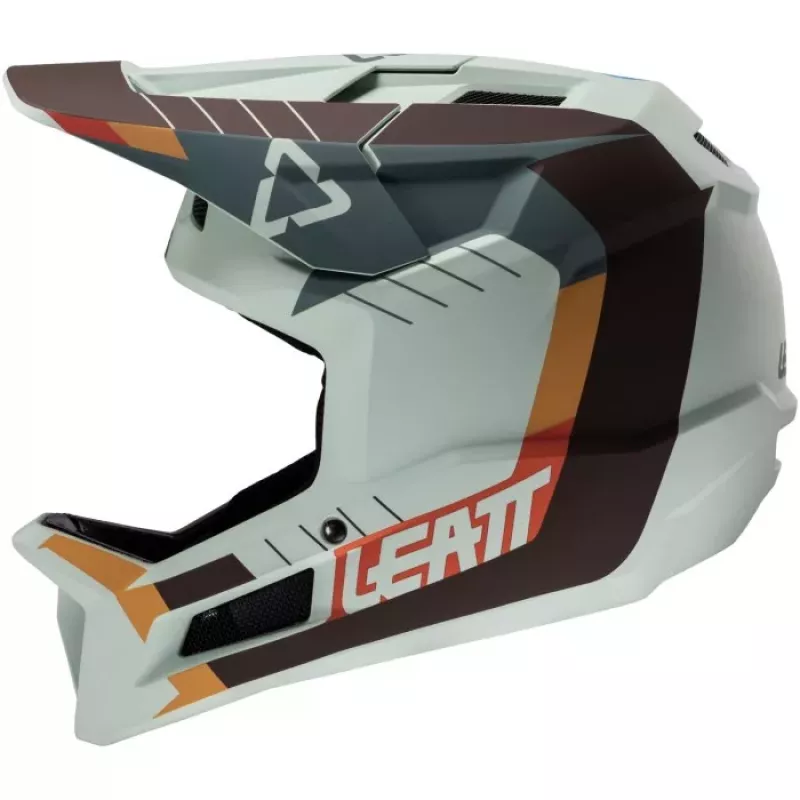 LEATT MTB Gravity 2.0 V25 Full-Face Cycling Helmet Size L Mint