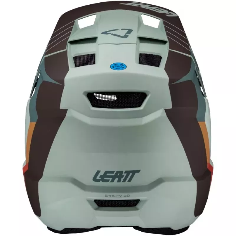 LEATT MTB Gravity 2.0 V25 Full-Face Cycling Helmet Size L Mint