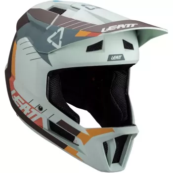 LEATT MTB Gravity 2.0 V25 Full-Face Cycling Helmet Size L Mint