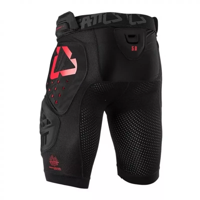 LEATT Impact Shorts 3DF 5.0 apsauginiai šortai, dydis L, juoda