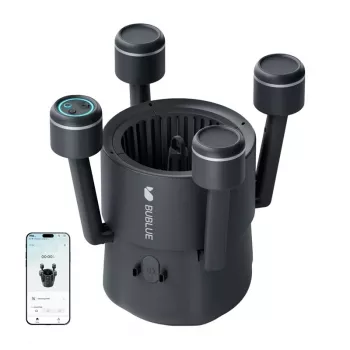 BUBLUE VORTEX V5 belaidis baseino valymo robotas