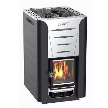 STOVE PRO 20 BLACK – Butano/propano dujinė kempingo viryklė su 1 L puodo rinkiniu