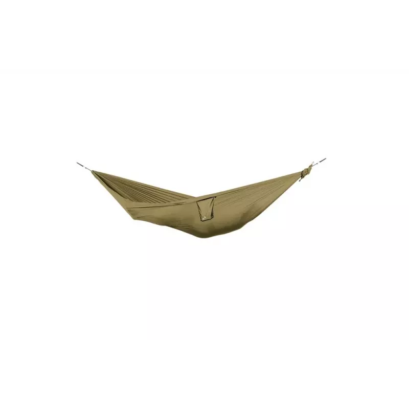 Ticket To The Moon TRAVEL HAMMOCK - Kompaktiškas kabantis hamakas 2 asmenims, nailonas, žalias