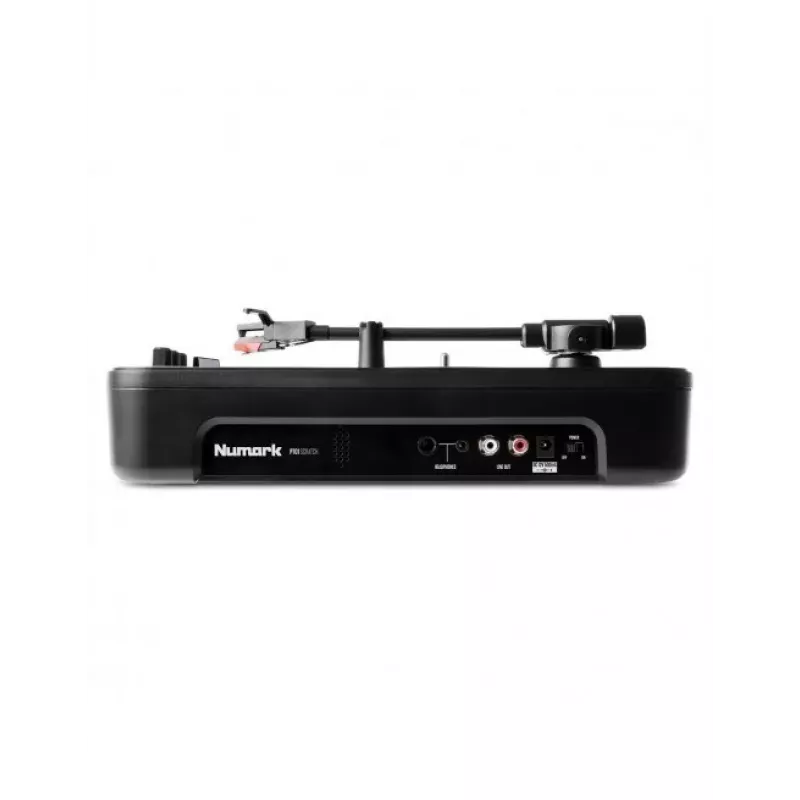 Numark PT01 Scratch - Pusiau automatinis nešiojamas patefonas su DJ scratch jungikliu