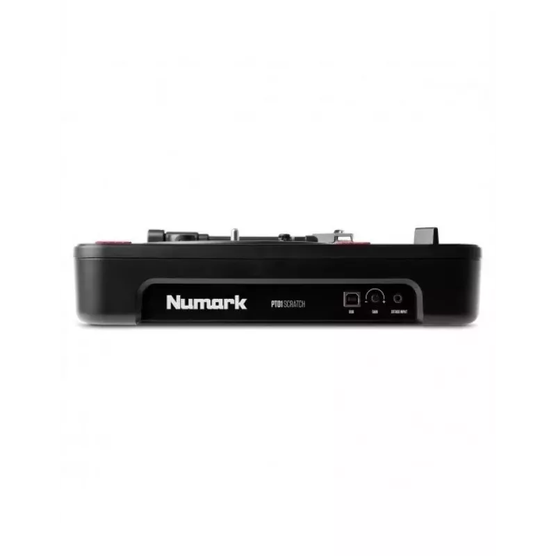 Numark PT01 Scratch - Pusiau automatinis nešiojamas patefonas su DJ scratch jungikliu