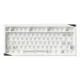 AKKO DIY Barebone Mechanical Keyboard Kit 75% 82-Key Triple Mode Hot-Swappable Gasket Mount White