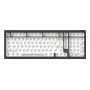 AKKO DIY Barebone Keyboard 75% Tri-Mode Hot-Swappable Gasket Mount Black