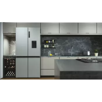 Haier HWS49GAE Wine Bank 50 Serie 3 kompresorinis vyno šaldytuvas, laisvai pastatomas, juodas, 49 buteliai