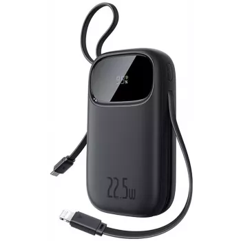 Baseus EnerFill FC31 20000 mAh 22.5W USB-C + Lightning Power Bank Black