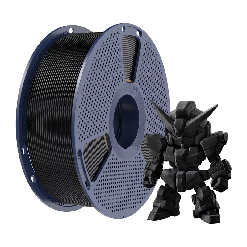 SUNLU PLA+ 2.0 Filament (Juoda) 1,75 mm 1 kg