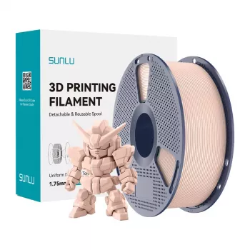 SUNLU PLA+ 2.0 Filament (Smėlio spalvos) 1,75 mm 1 kg