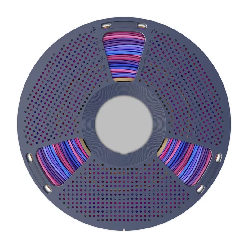 SUNLU PLA+ Silk Filament Rainbow 02 1.75mm 1kg