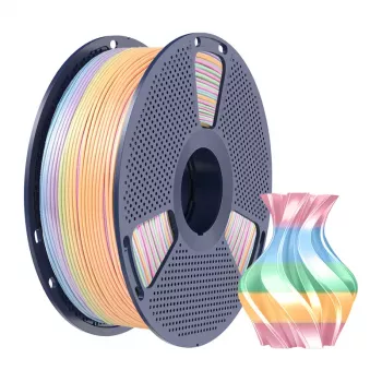 SUNLU PLA+ Silk Filament Rainbow 1.75mm 1kg
