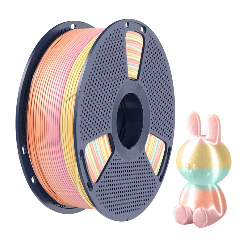 SUNLU PLA+ Silk Filament (Rainbow) 05 1.75mm 1kg