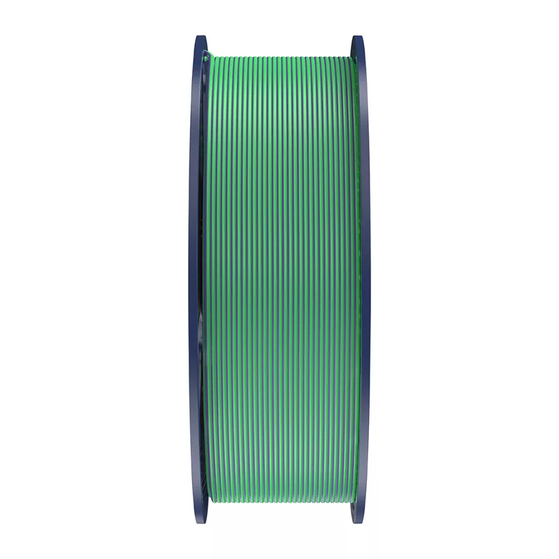 SUNLU PLA+ Silk Dual Color Filament 1.75 mm Green & Purple 1 kg
