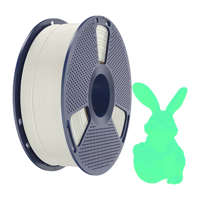 SUNLU PLA Glow-in-the-Dark Filament 1.75mm 1kg Green Glow