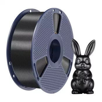 SUNLU PLA+ Silk Filament 1.75 mm Black 1 kg