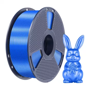 SUNLU PLA+ Silk Filament 1.75 mm Blue 1 kg
