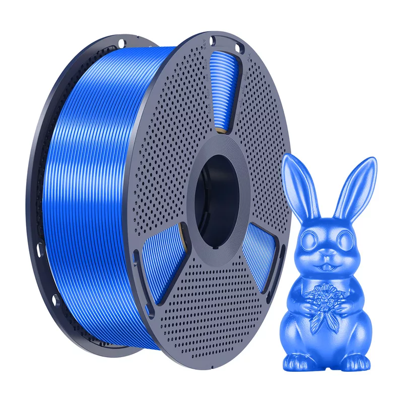 SUNLU PLA+ Silk Filament 1.75 mm Blue 1 kg