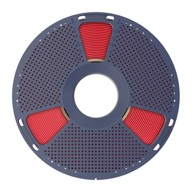SUNLU PLA+ Filament (Transparent Red) 1.75mm 1kg