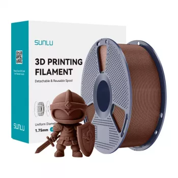 SUNLU PLA+ Filament 1.75mm Chocolate 1kg