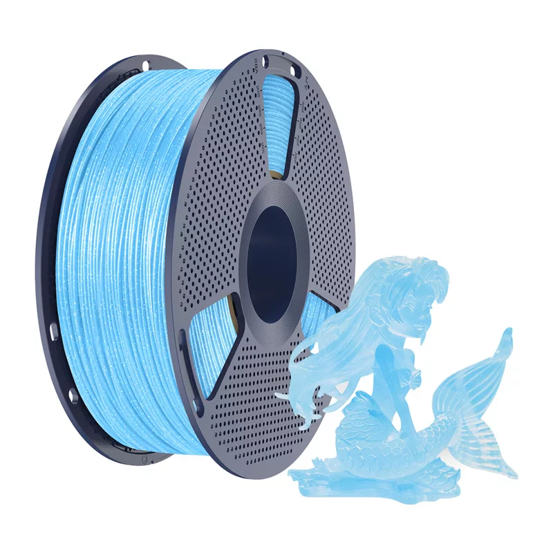SUNLU PLA Filament (Shiny Blue) 1.75mm 1kg