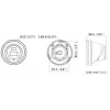 Hikvision DS-2CD23123G2-LIS2UY/SL(2.8mm) 12MP IP Camera, juoda