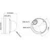 Hikvision DS-2CD1147G3-LIU(2.8mm) 4MP IP Camera with Built-in Microphone, 2.8mm Fixed Lens, IR & White Light, IP67, IK10