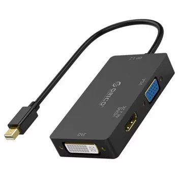 ORICO Mini DisplayPort į HDMI, VGA, DVI adapteris (juodas)