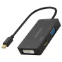 ORICO Mini DisplayPort į HDMI, VGA, DVI adapteris (juodas)