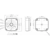 Dahua PFA122 Adapter Mounting Bracket for Cameras