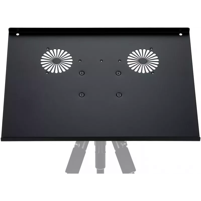Goocong 2.0 Tripod Equipment Tray - Black, Cold-Rolled Steel, 10 kg Load Capacity