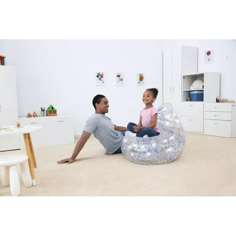 Bestway Inflatable Glitter Armchair 72x72x64 cm