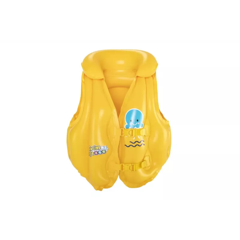 Bestway Inflatable Vest For Learning to Swim 51 cm x 46 cm Yellow/Orange