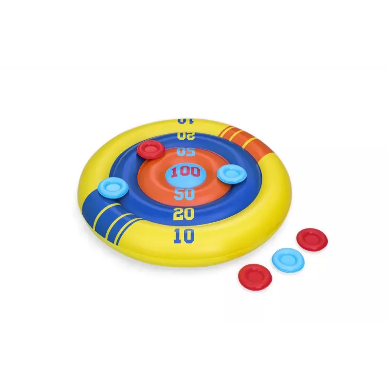 Bestway Inflatable Pool Game Arcade Shield with Frisbee 140 cm