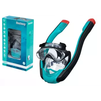 Bestway 24060 Full Face Snorkeling Mask S/M Blue/Black