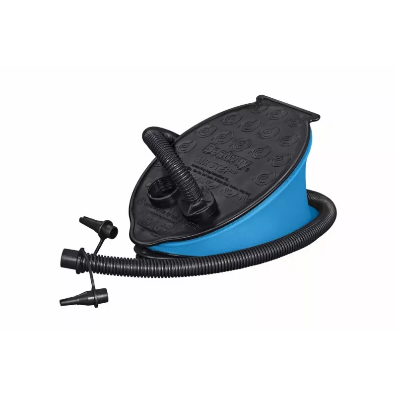 Bestway Foot Pump 23cm x 15cm 62023 - Rankinis pripučiamasis / išpučiamasis siurblys su 3 antgaliais