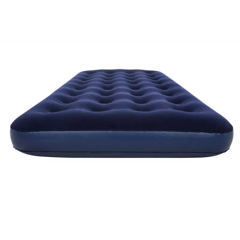 Bestway Air Mattress 188 x 99 x 22 cm Single Flocked PVC Coil-Beam Construction 67001