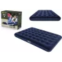 Bestway pripučiamas čiužinys 191 x 137 x 22 cm dvigubas su flokuotu paviršiumi ir ritės sijomis mėlynai/pilkas 67002