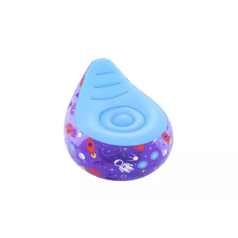 Kosmos LED Inflatable Chair 72 x 72 x 64 cm Bestway 75122 Purple