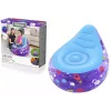 Kosmos LED Inflatable Chair 72 x 72 x 64 cm Bestway 75122 Purple