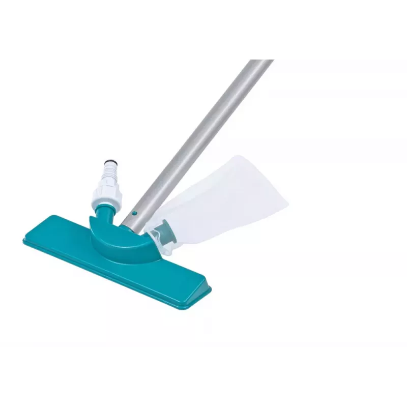 Bestway Flowclear Baseino valymo rinkinys 58013 - Siurbimo galvutė, tinklelis, šepetys, aliumininis strypas